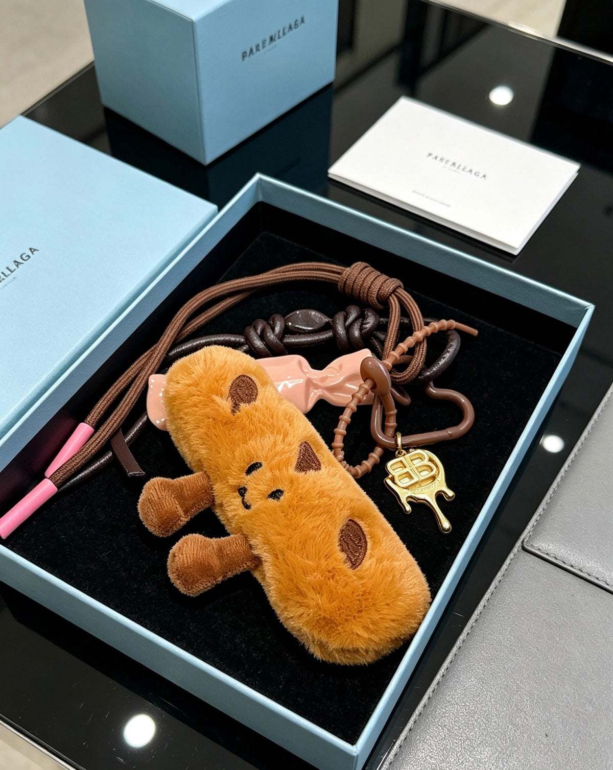 Balenciaga Plush Cake Charm