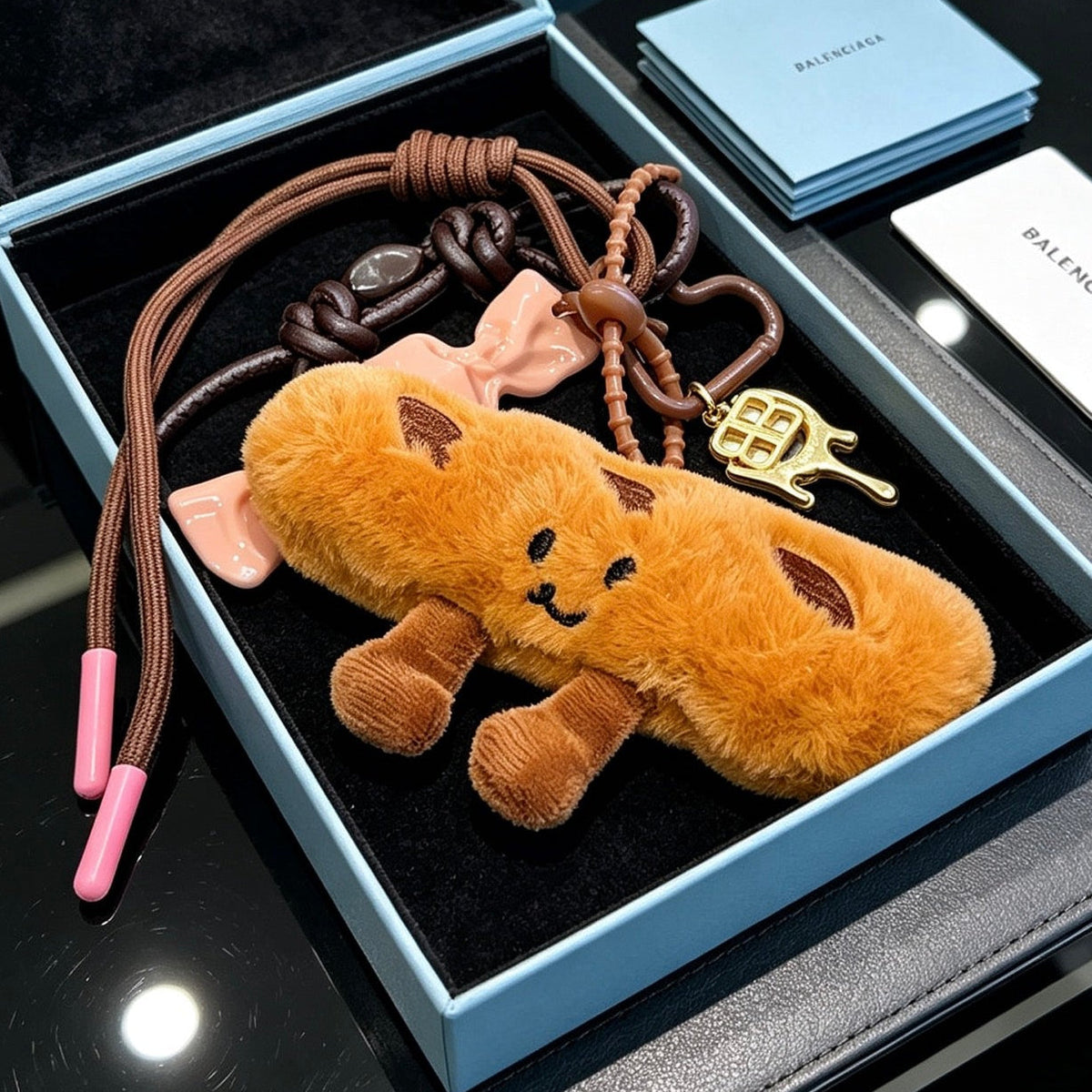 Balenciaga Plush Cake Charm