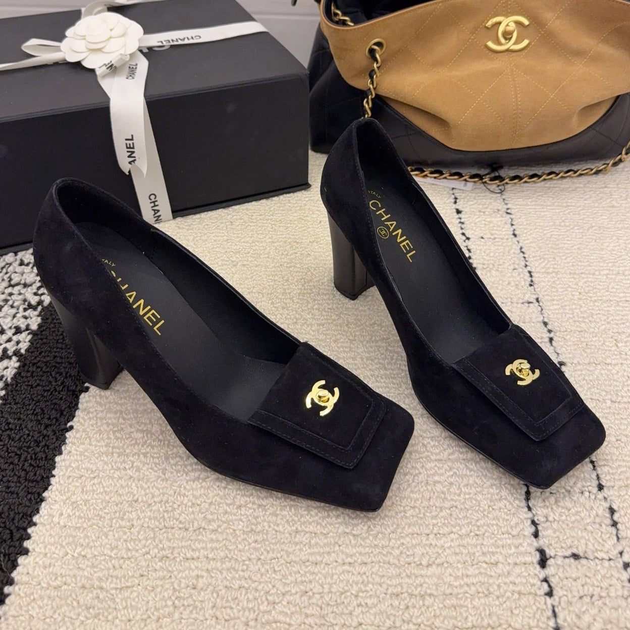 Chanel 2026 High Heel Pump Suede