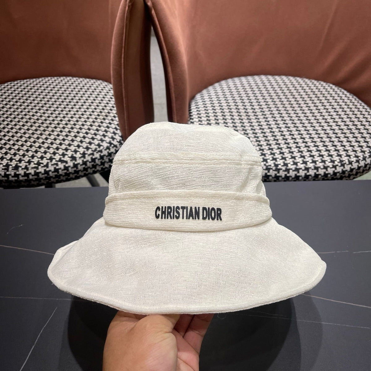 Dior Fabric Bucket Hat 491729