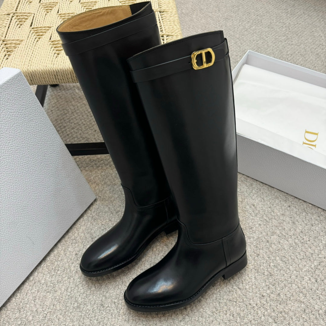 Dior 2026 Empreinte Boots Black Calfskin 130400