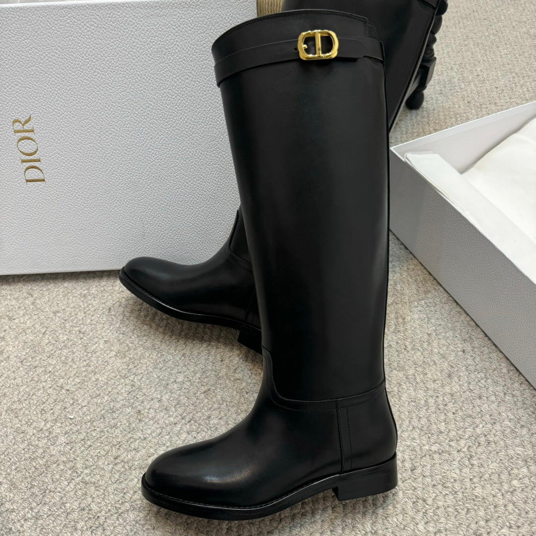 Dior 2026 Empreinte Boots Black Calfskin 130400