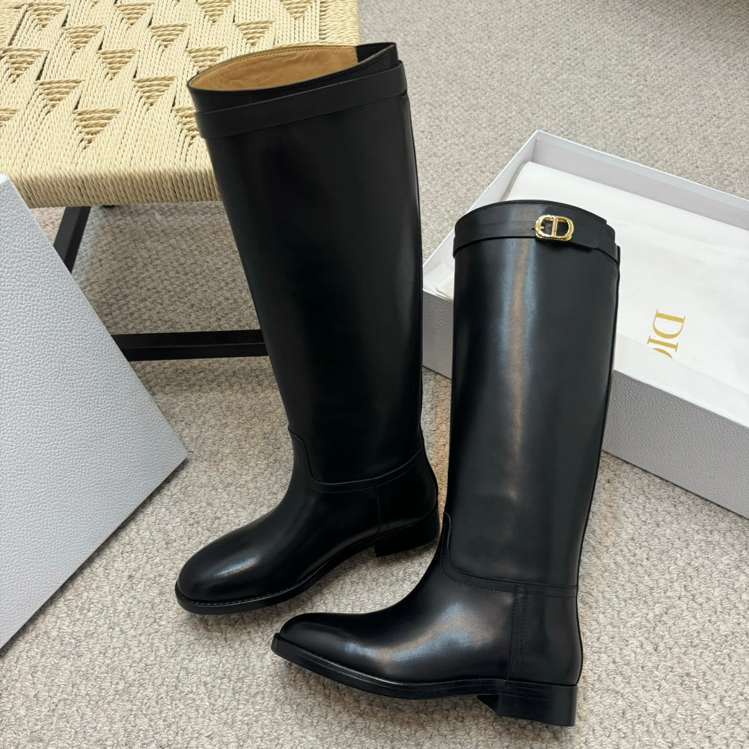 Dior 2026 Empreinte Boots Black Calfskin 130400