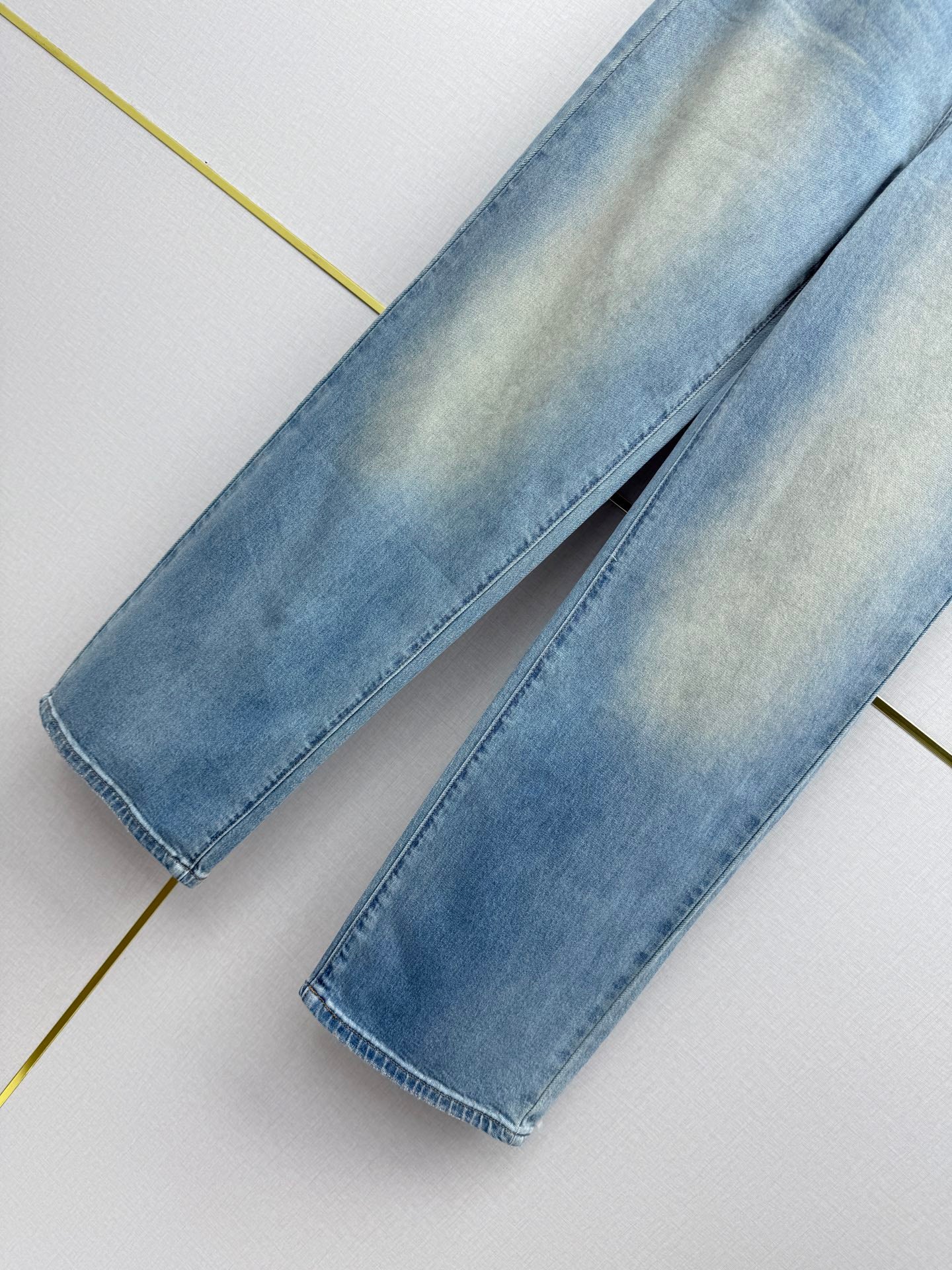 Dior 2026 Straight Leg Jean Blue Cotton 396793
