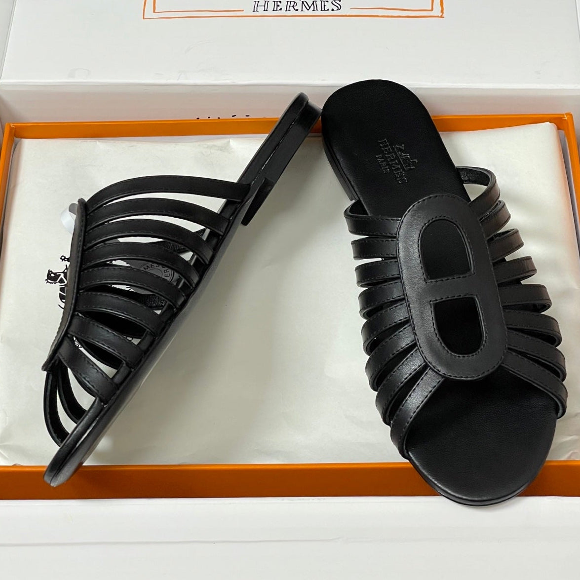 Hermes 2026 Sandal Suede Calfskin 903008