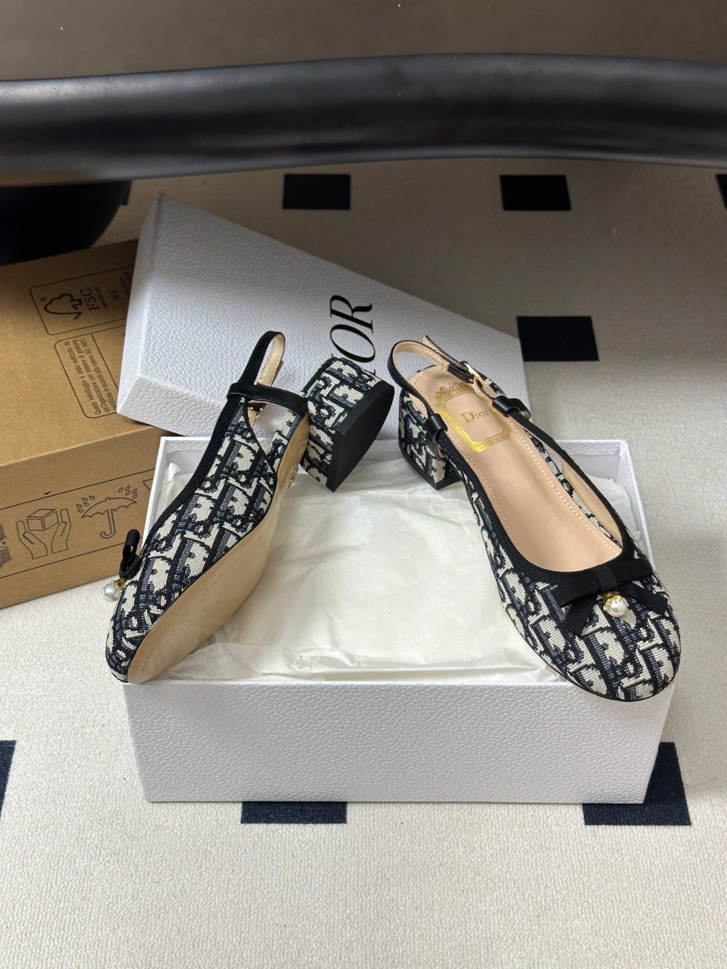 Dior 2026 Slingback 35mm Fabric 933334