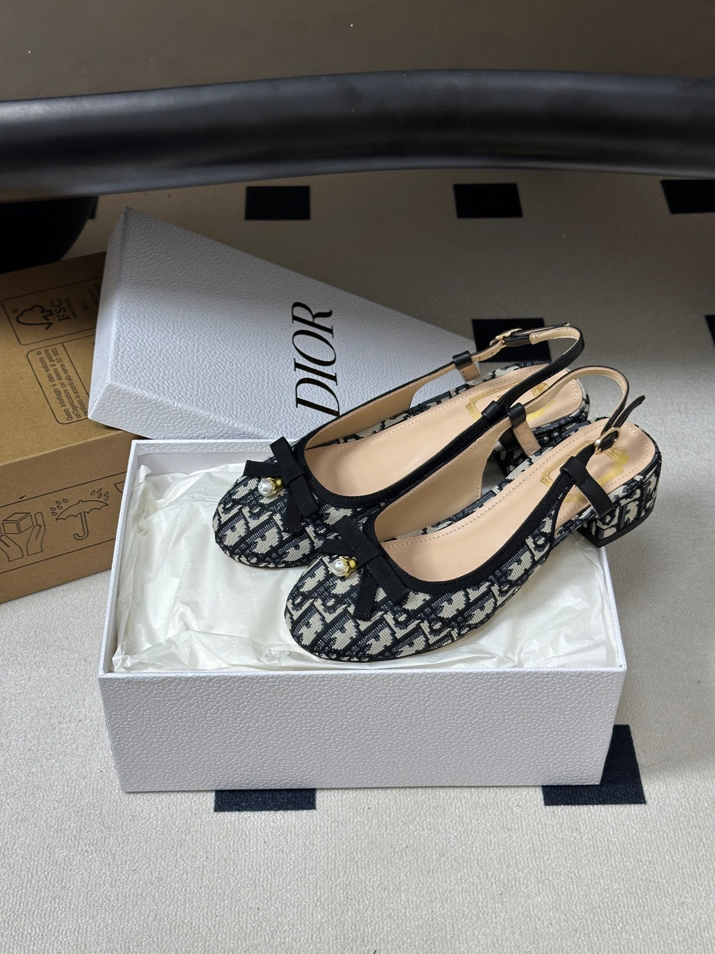 Dior 2026 Slingback 35mm Fabric 933334