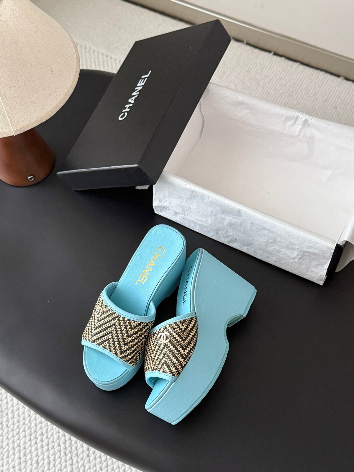 Chanel 2026 Sandals 120mm Lambskin 926367