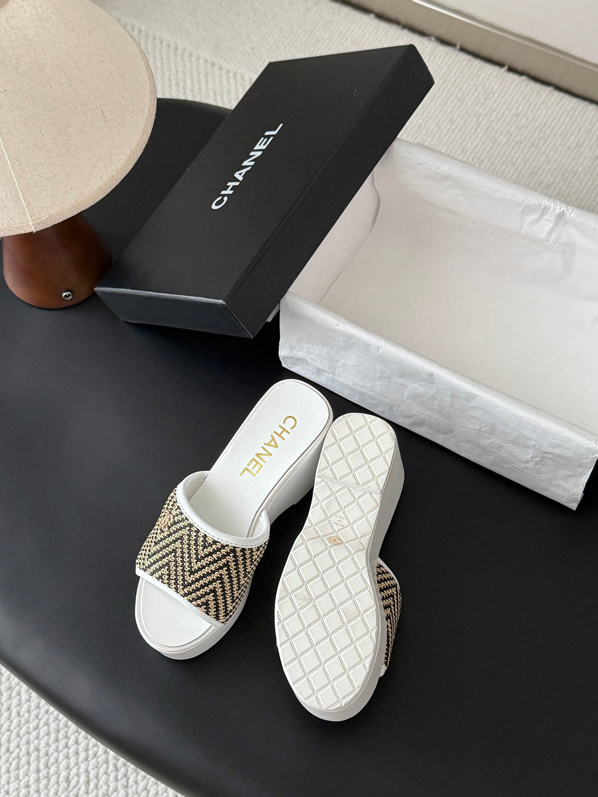 Chanel 2026 Sandals 120mm Lambskin 926367