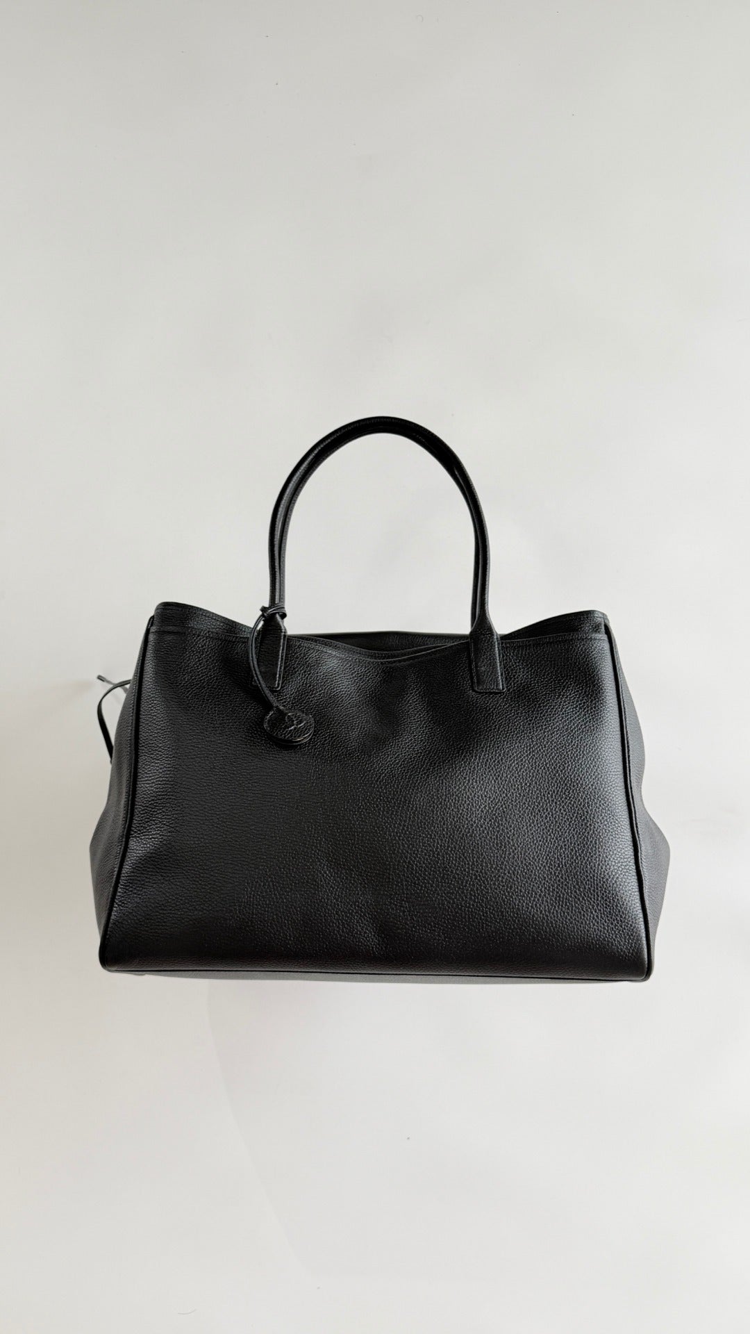 Chanel 2026 Large Shopping Bag 43cm Black Leather