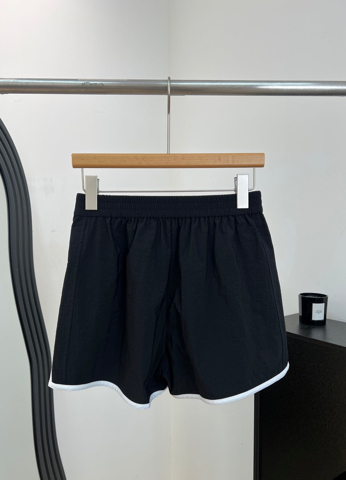 Chanel 2026 Shorts Black White Polyester 626213