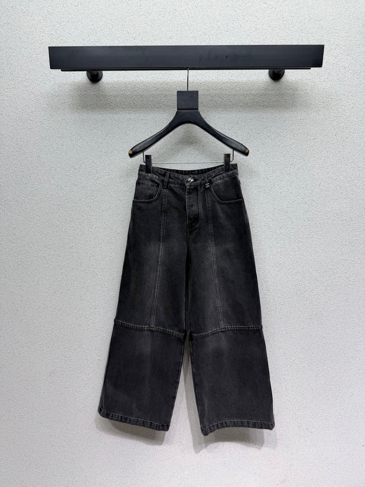 Chanel 2026 Wide-Leg Jeans Cotton 398343