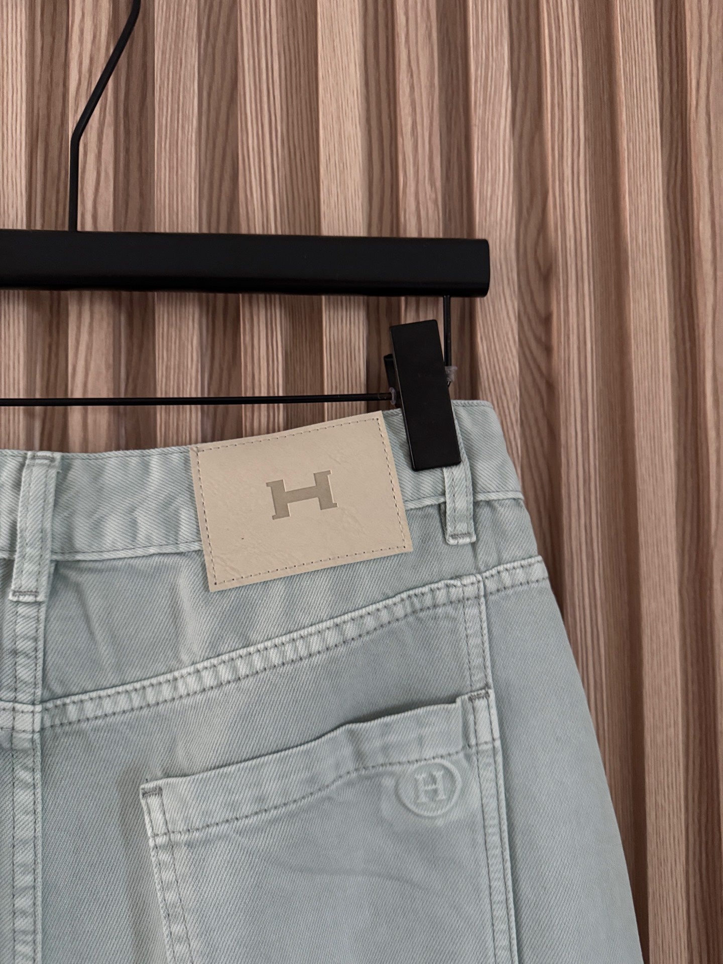 Hermes 2026 Jeans Light Blue Denim Cotton 648005