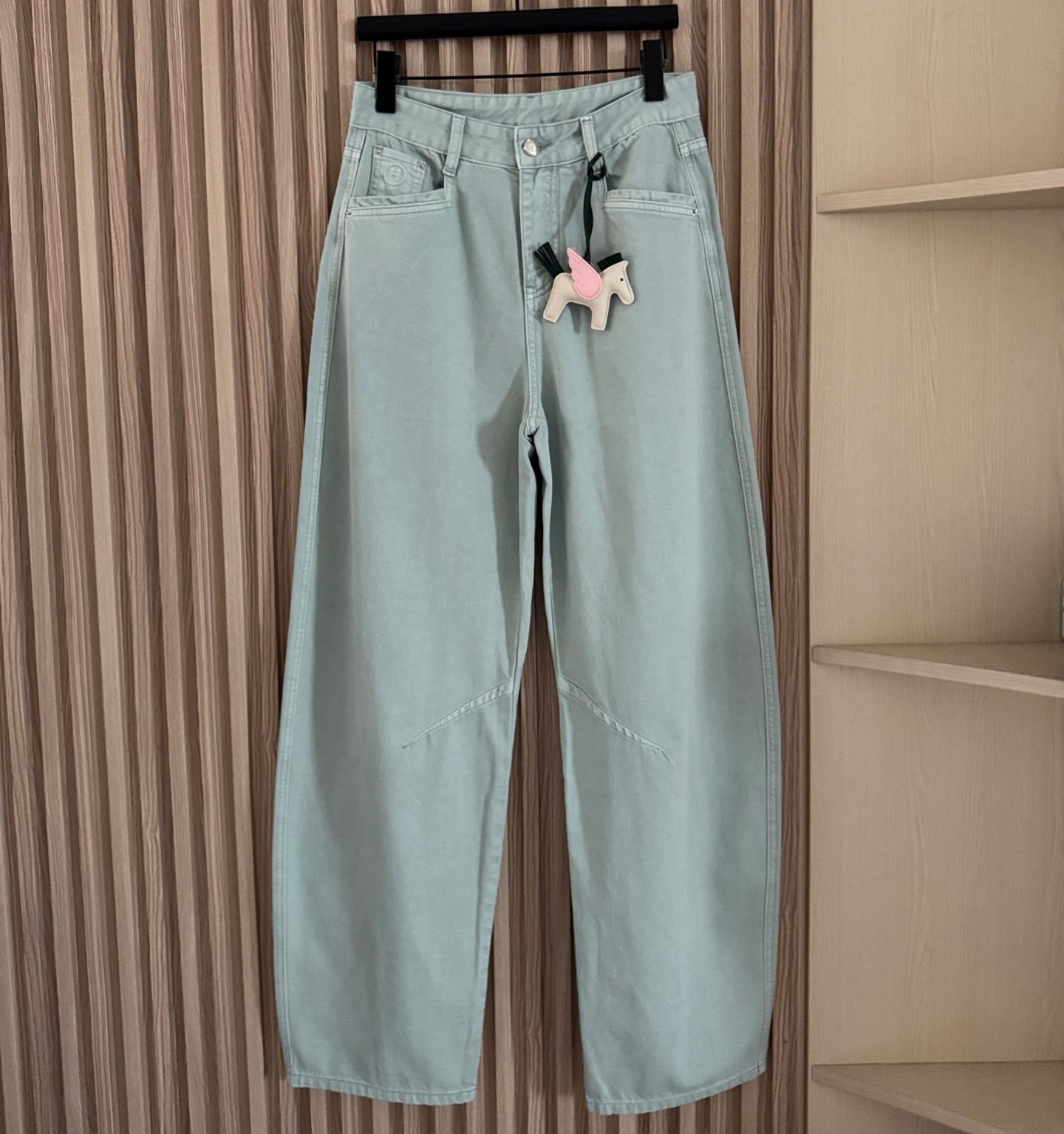 Hermes 2026 Jeans Light Blue Denim Cotton 648005