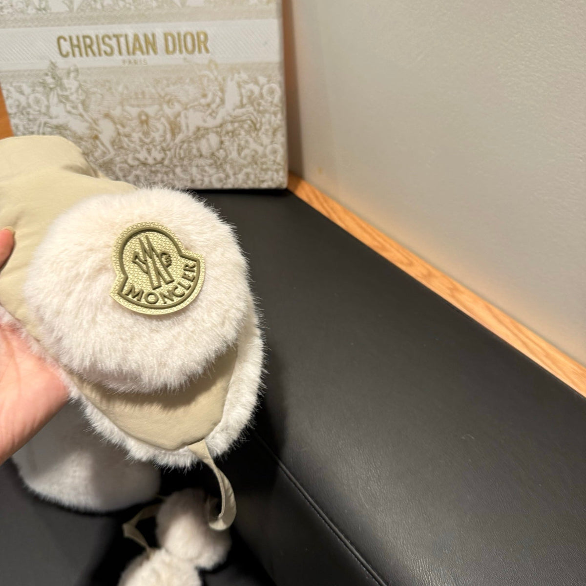 Moncler Wool Trapper Hat 491912