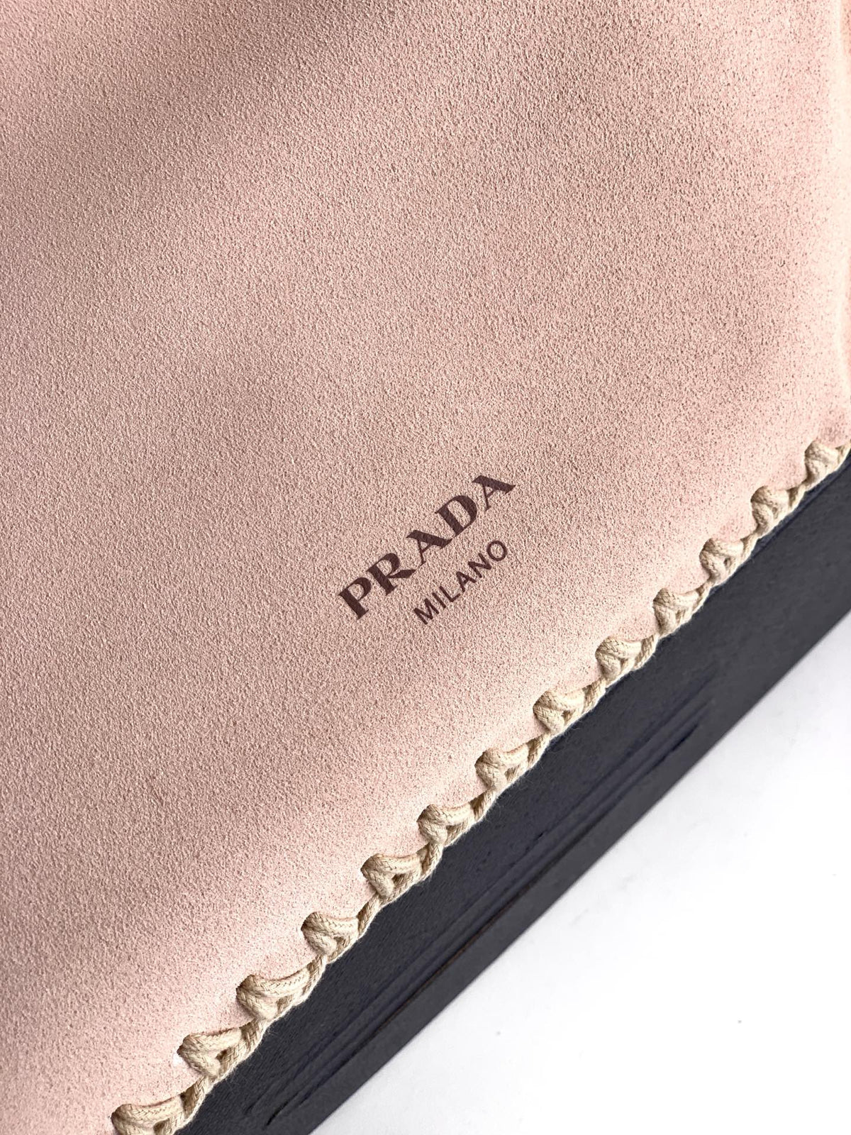 Prada 2026 Smartphone Case Bag Suede