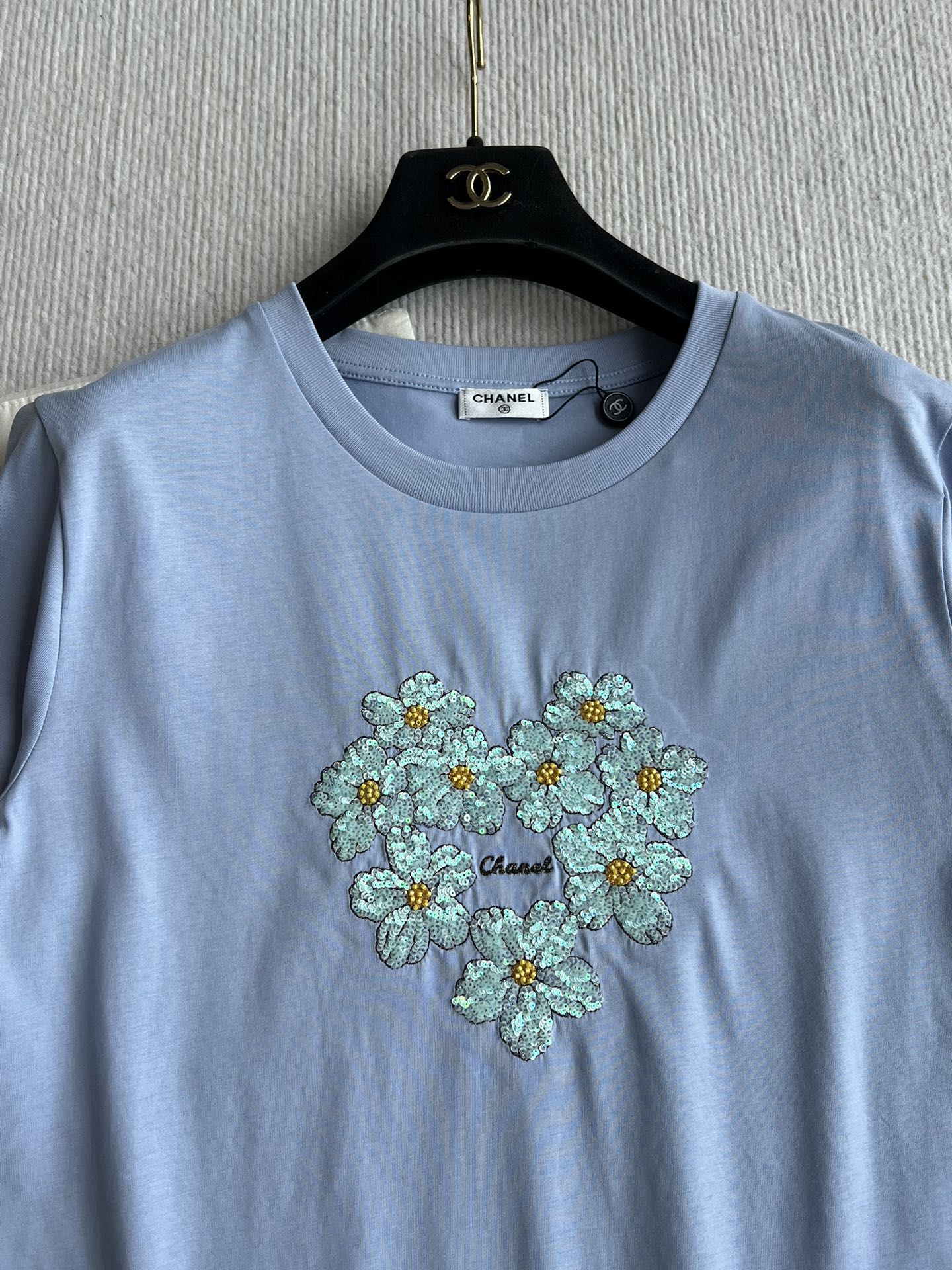 CC 25 Embroidered Sleeves Short Cotton