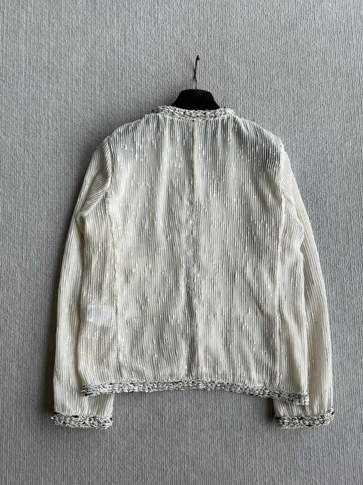 Chanel 2026 Off-White Jacket And Skirt Set Fabric