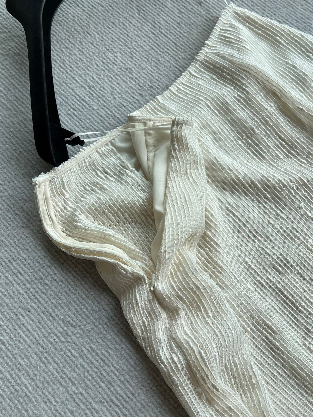 Chanel 2026 Off-White Jacket And Skirt Set Fabric