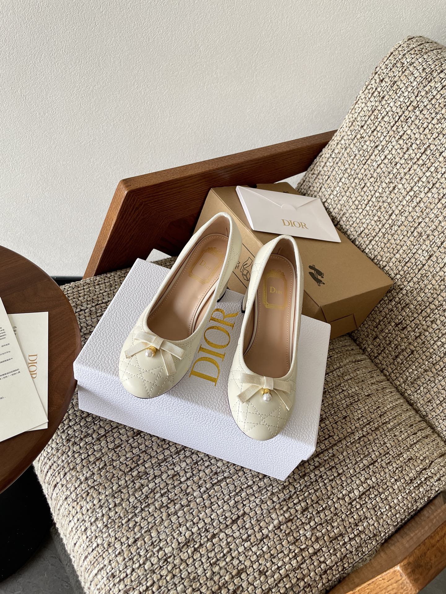 Dior 2026 Cannage Pumps 80mm Sheepskin 975497