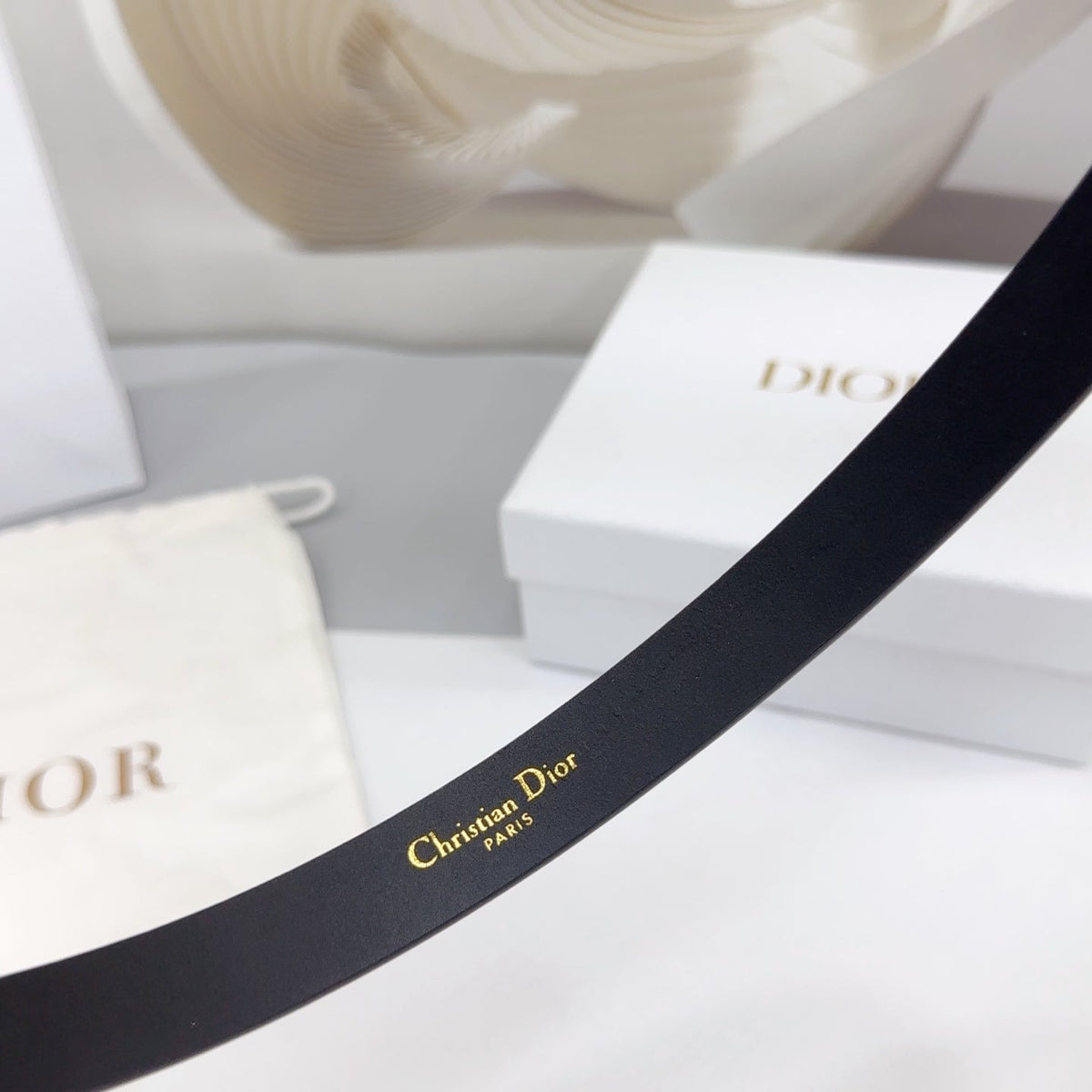 Dior 2026 Reversible D-Dream Belt 20mm Calfskin 187303