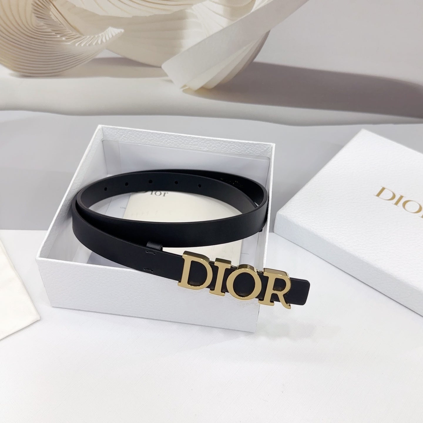 Dior 2026 Reversible D-Dream Belt 20mm Calfskin 187303