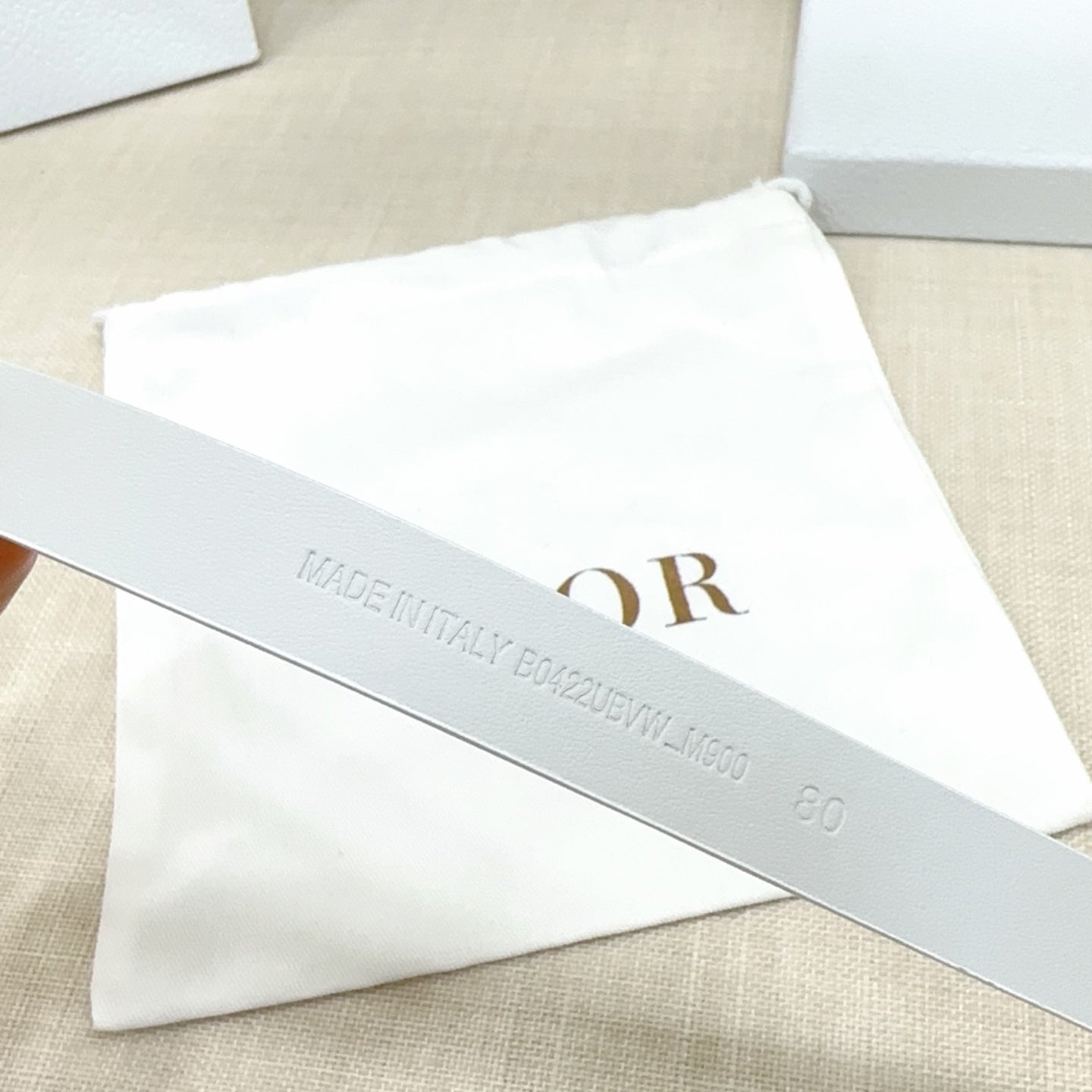 Dior 2026 Montaigne Leather Belt 20mm 189888