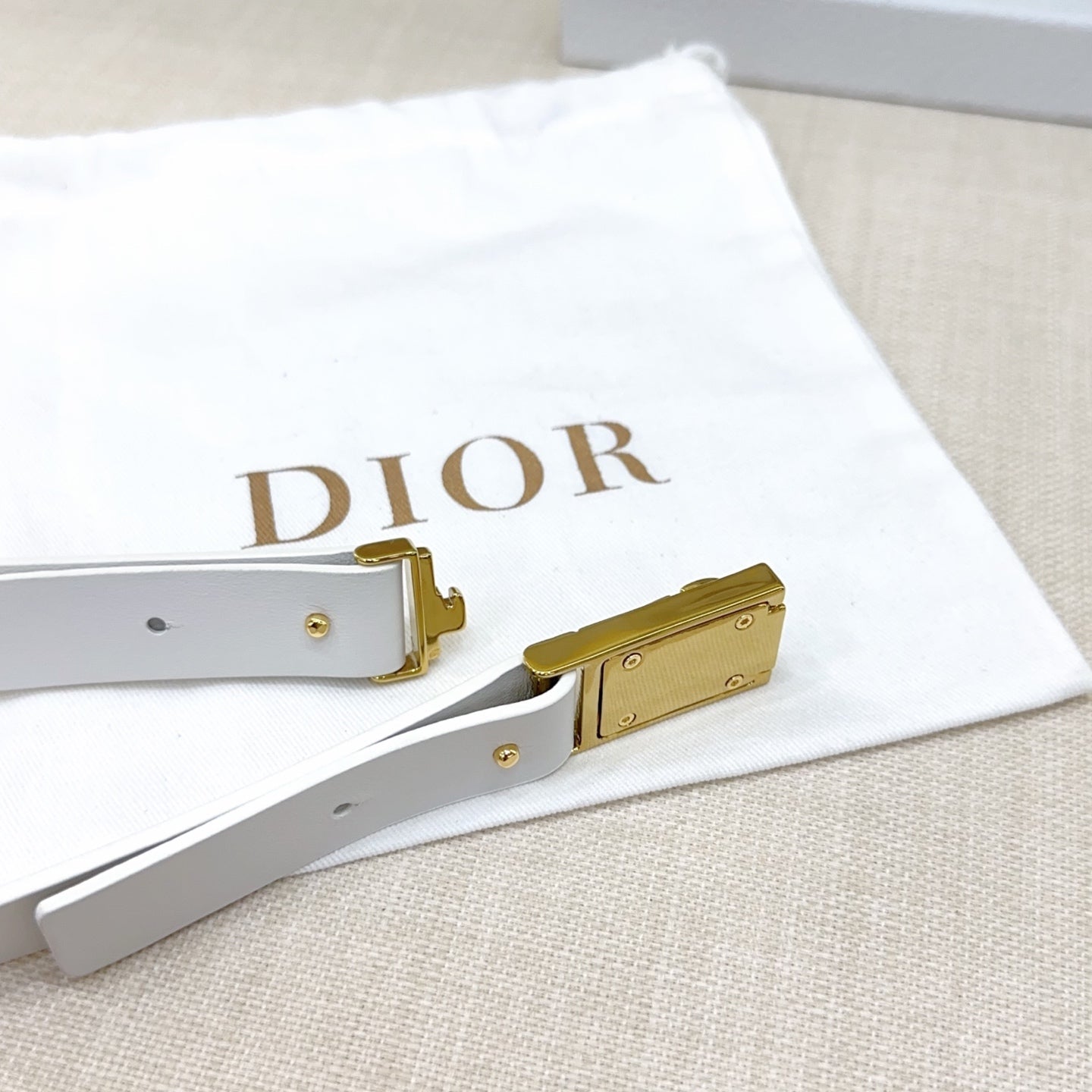 Dior 2026 Montaigne Leather Belt 20mm 189888