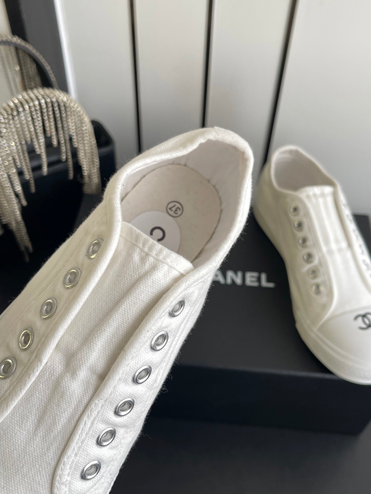 Chanel 2026 Platform Sneakers Canvas 945154