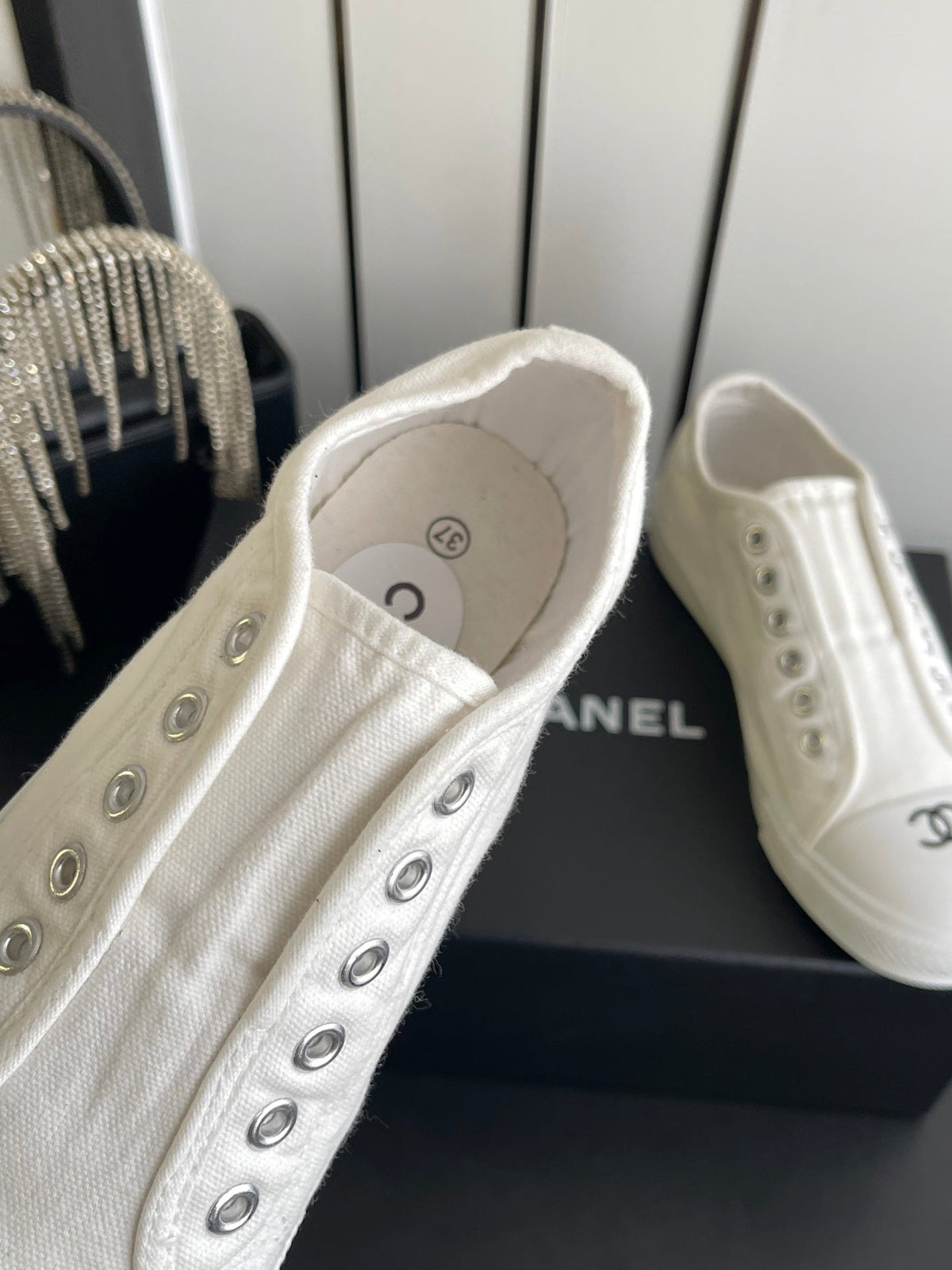 Chanel 2026 Platform Sneakers Canvas 945154