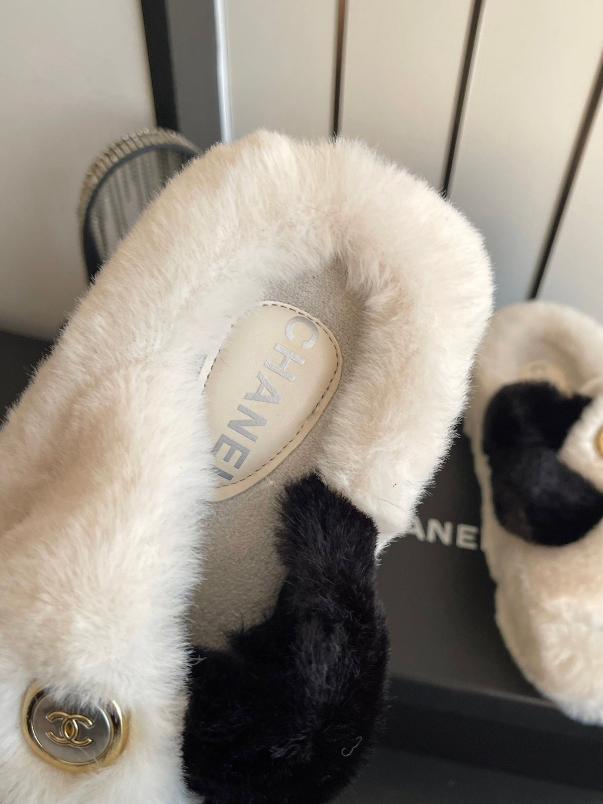 Chanel 2026 Double C Sandals Wool 176758