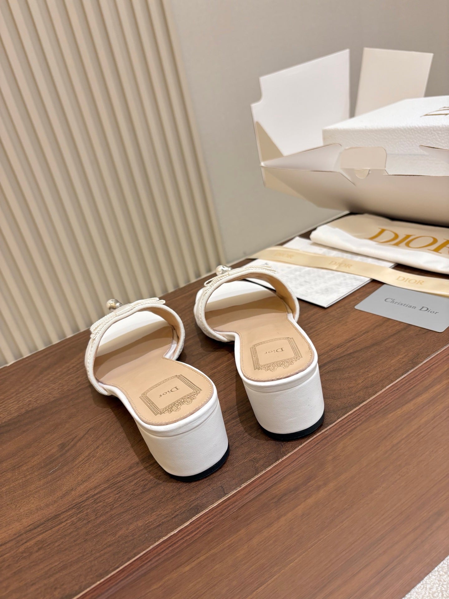 Dior 2026 Cannage Sandals Sheepskin 988362