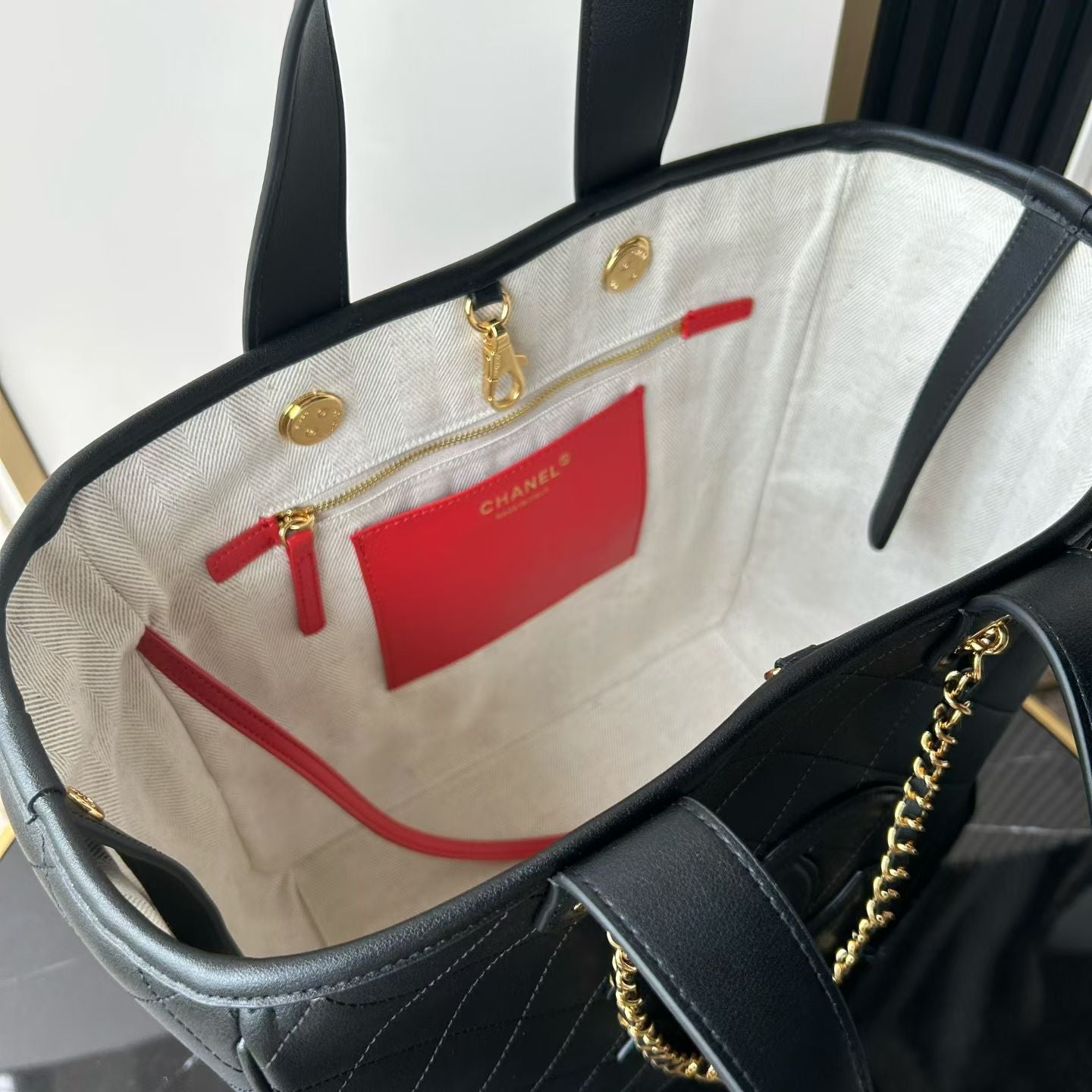 Chanel 2026 Double C Tote Bag Calfskin