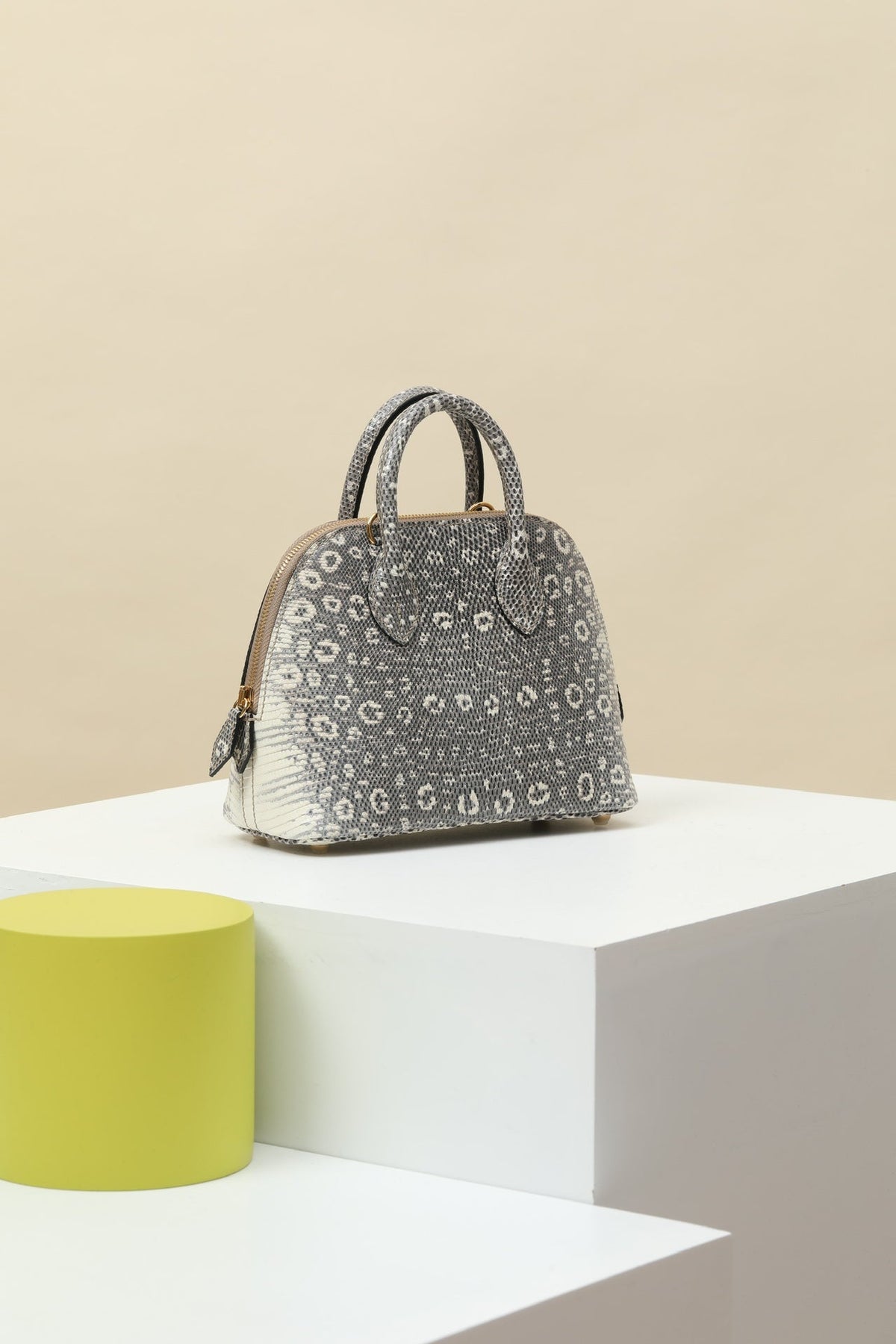 High-end Hermes 2026 Mini Bolide Bag 18cm Lizard Skin