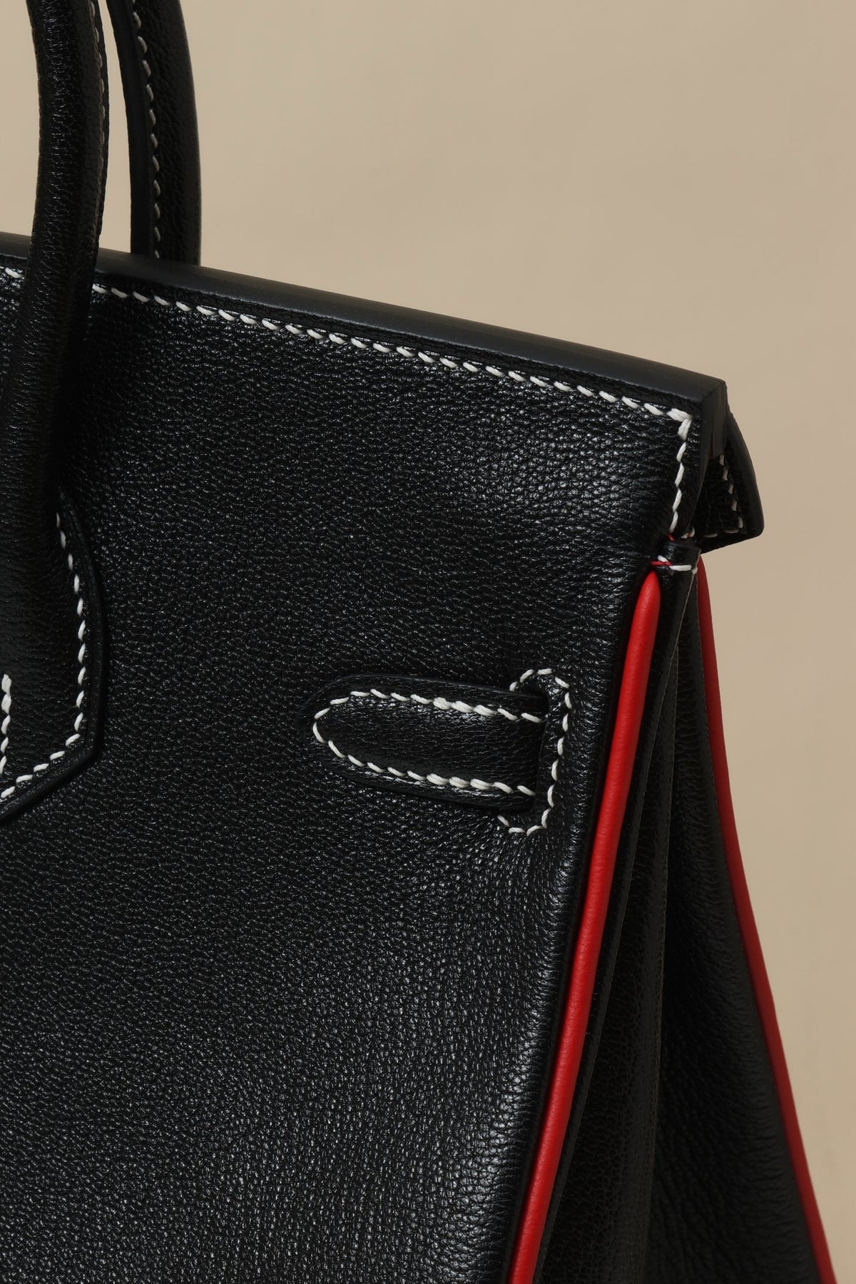 High-end Hermes 2026 Horseshoe Stamp Birkin Bag 25cm Goatskin