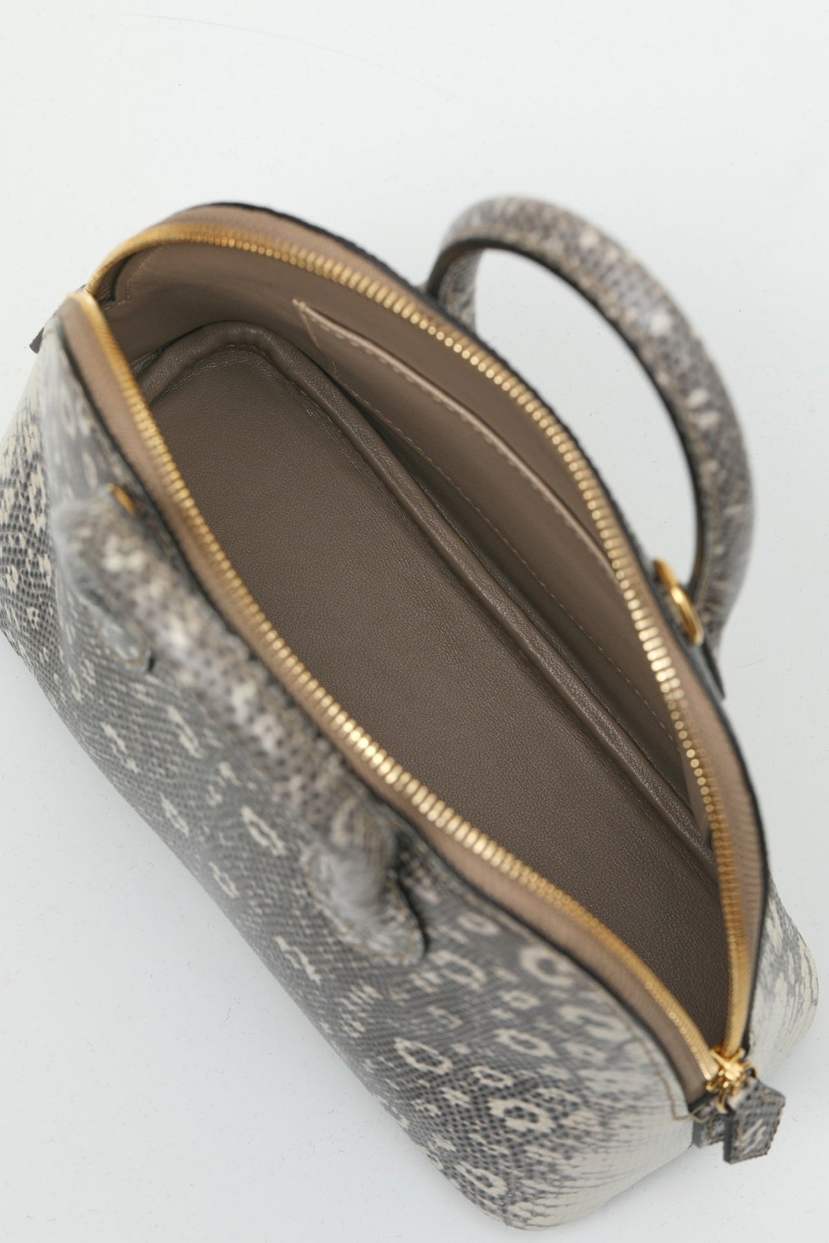 High-end Hermes 2026 Mini Bolide Bag 18cm Lizard Skin