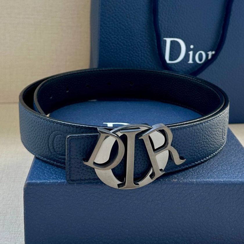 Dior 2026 Icon CD Buckle Belt 35mm Cowhide