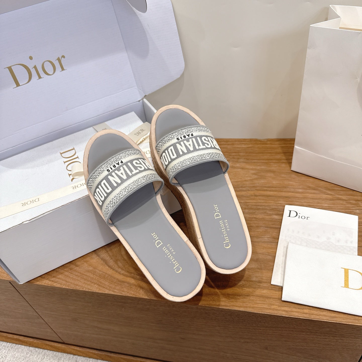 Dior 2026 Platform Sandals 80mm Cowhide 911773