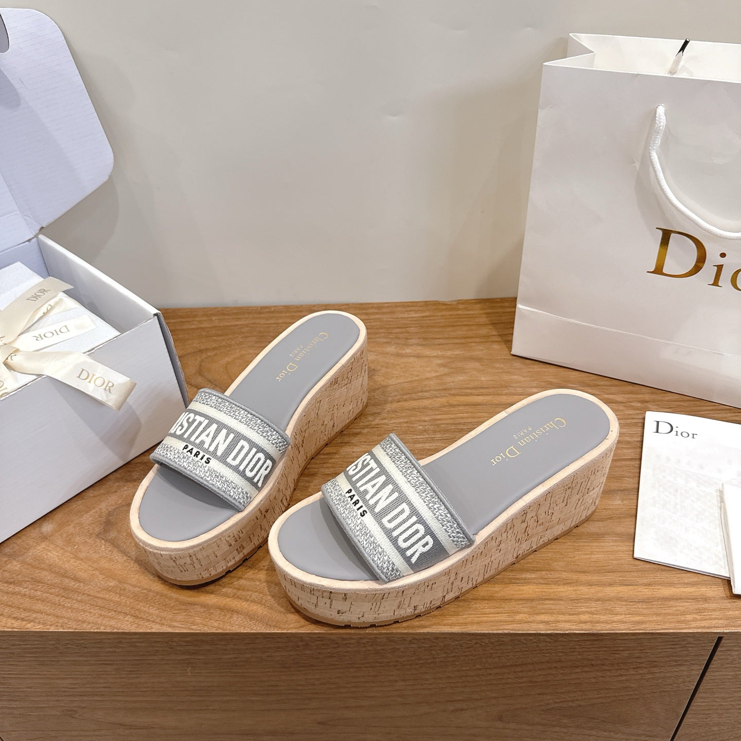 Dior 2026 Platform Sandals 80mm Cowhide 911773