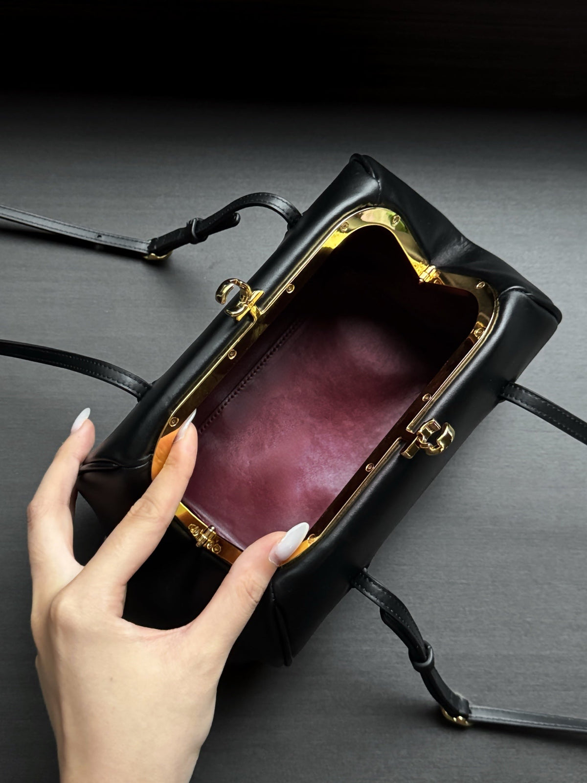 Chanel 2026 Clutch With Strap 28cm Multicolors Leather