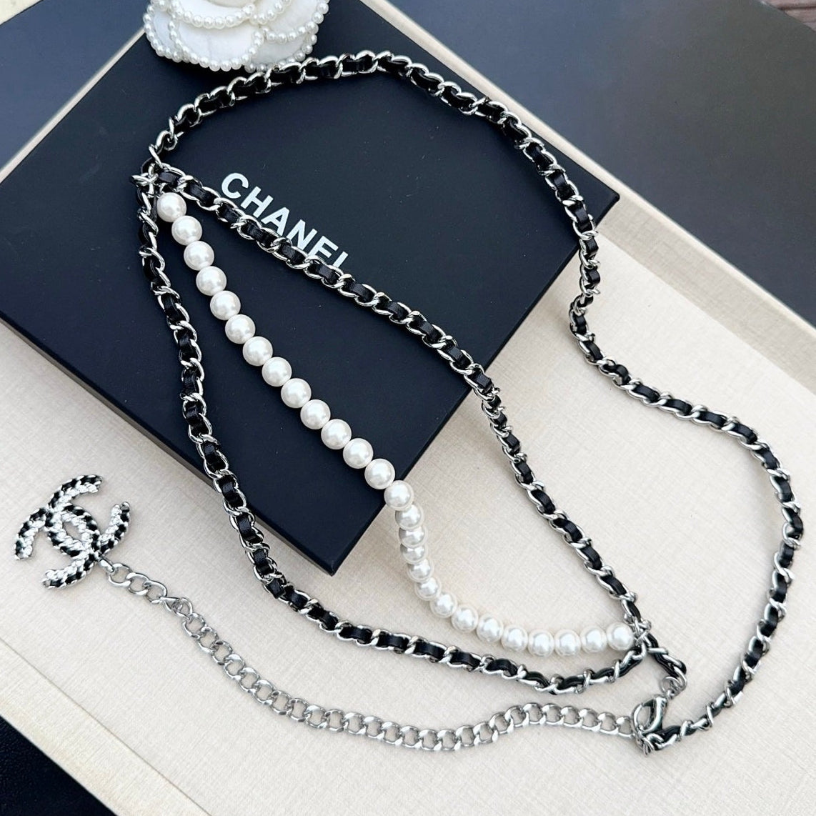 Chanel 2026 Pearl Waist Chain Belt 215177