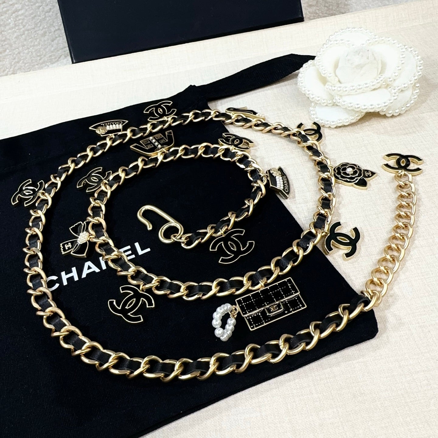 Chanel 2026 Charm Chain Belt 215212