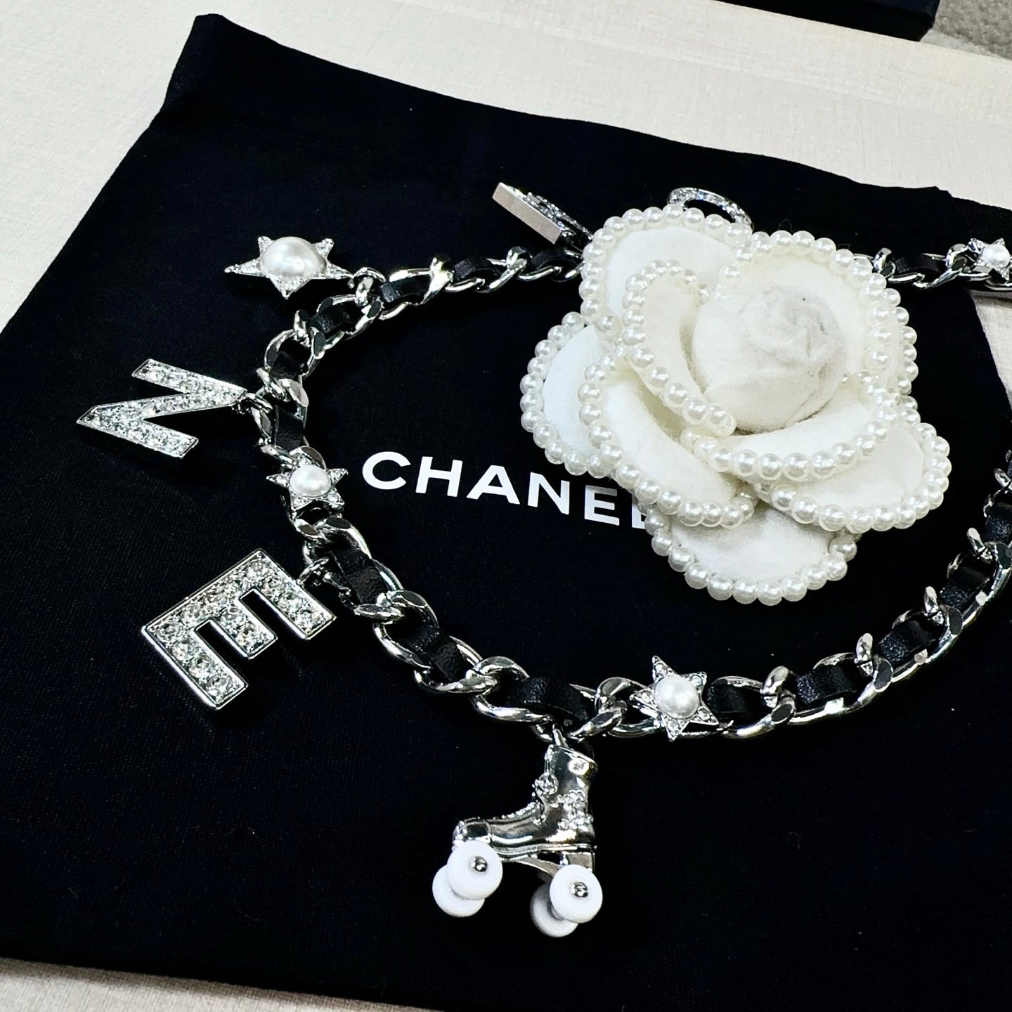 Chanel 2026 Letter Charm Belt 215438