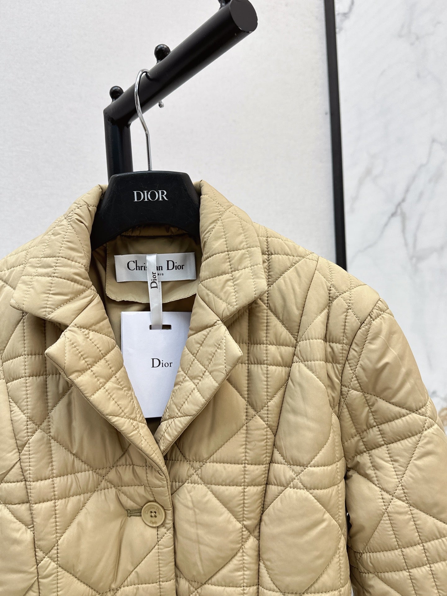 Dior 2026 Cannage Quilted Jacket Down Nylon 773944
