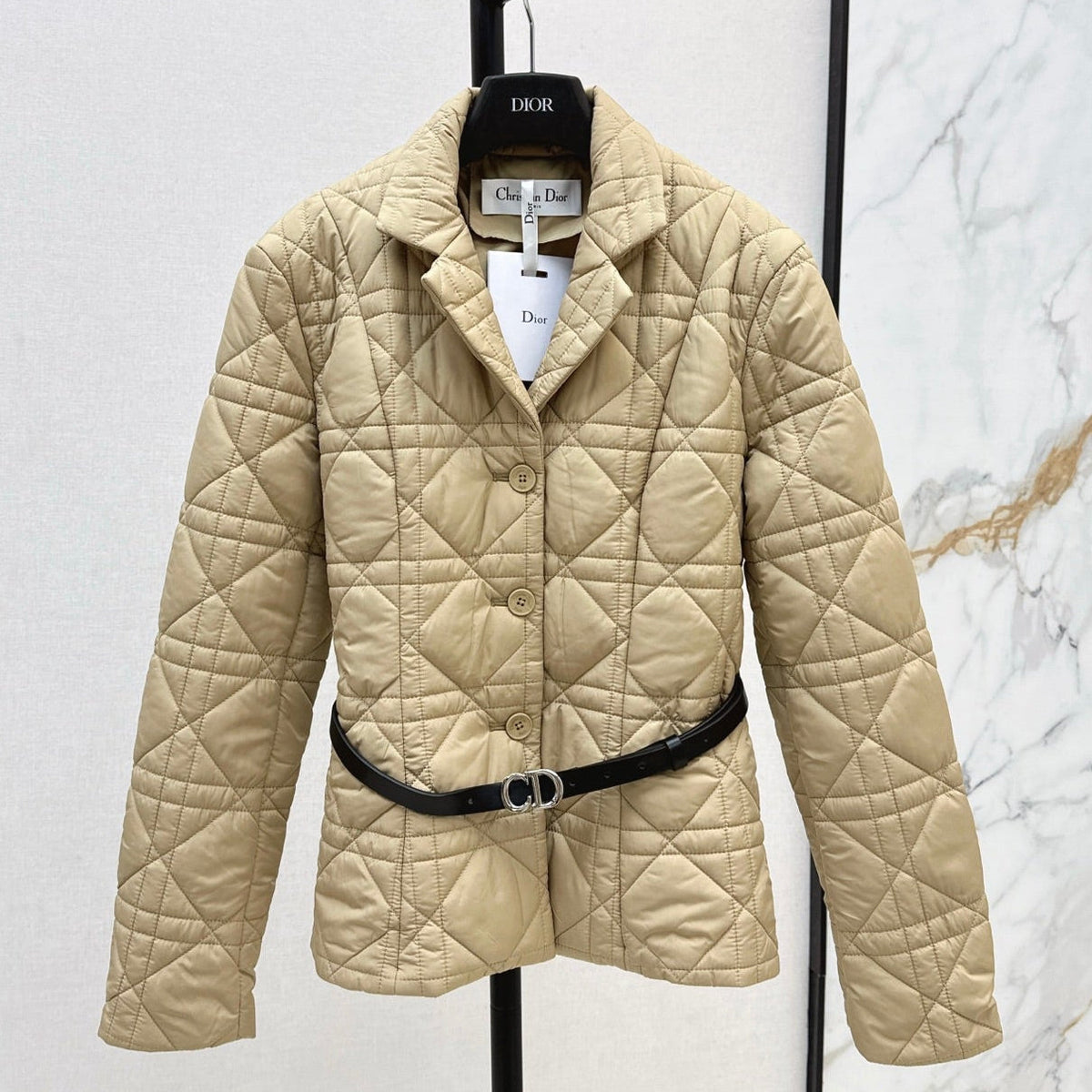 Dior 2026 Cannage Quilted Jacket Down Nylon 773944
