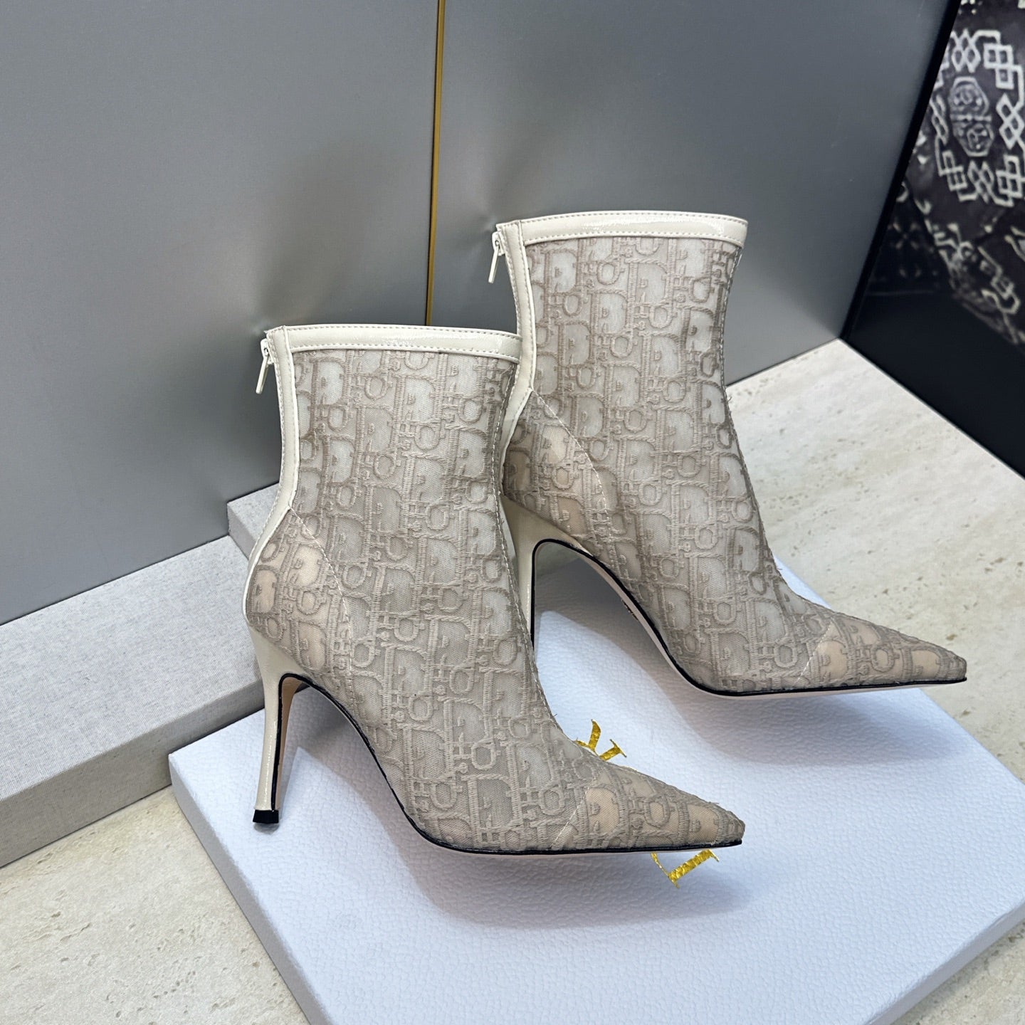 Dior 2026 Adiorable Ankle Boots 95mm Mesh 966531