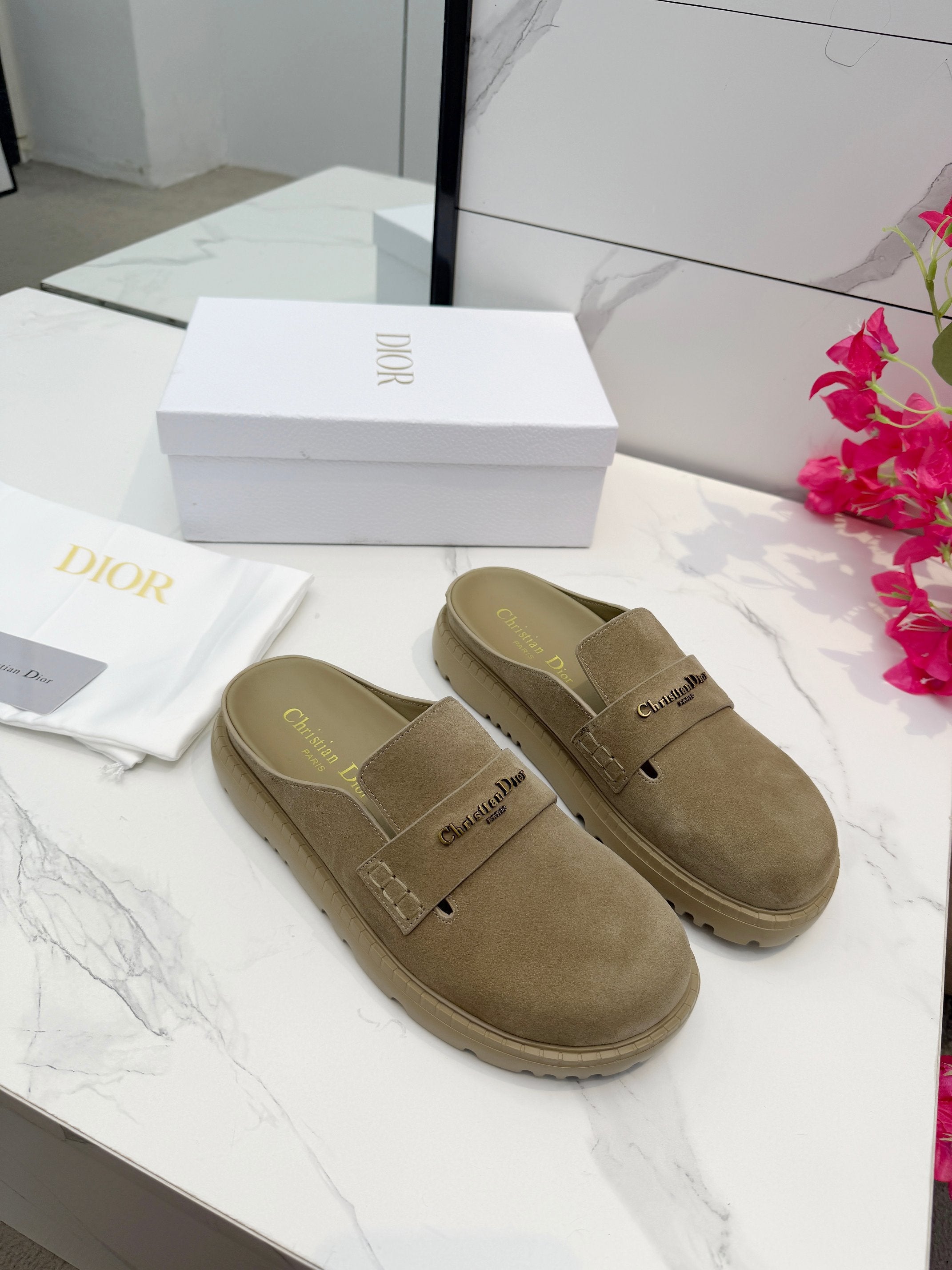Dior 2026 Boy Mule Suede 965389