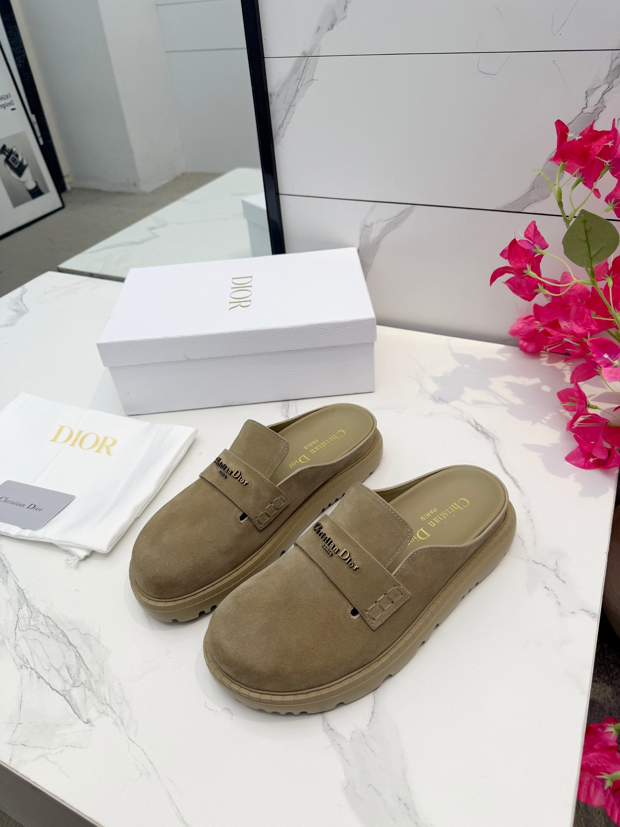 Dior 2026 Boy Mule Suede 965389