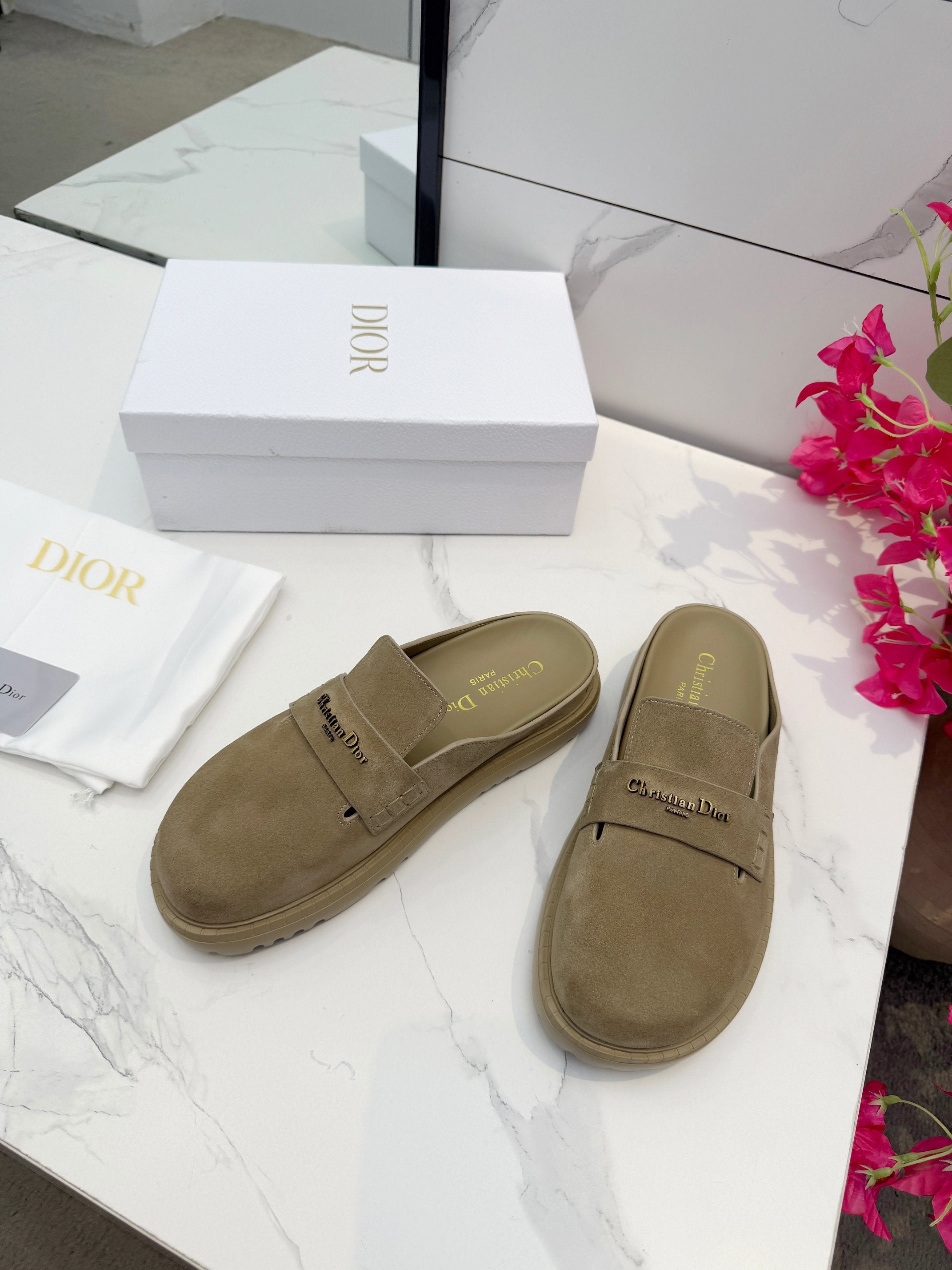 Dior 2026 Boy Mule Suede 965389