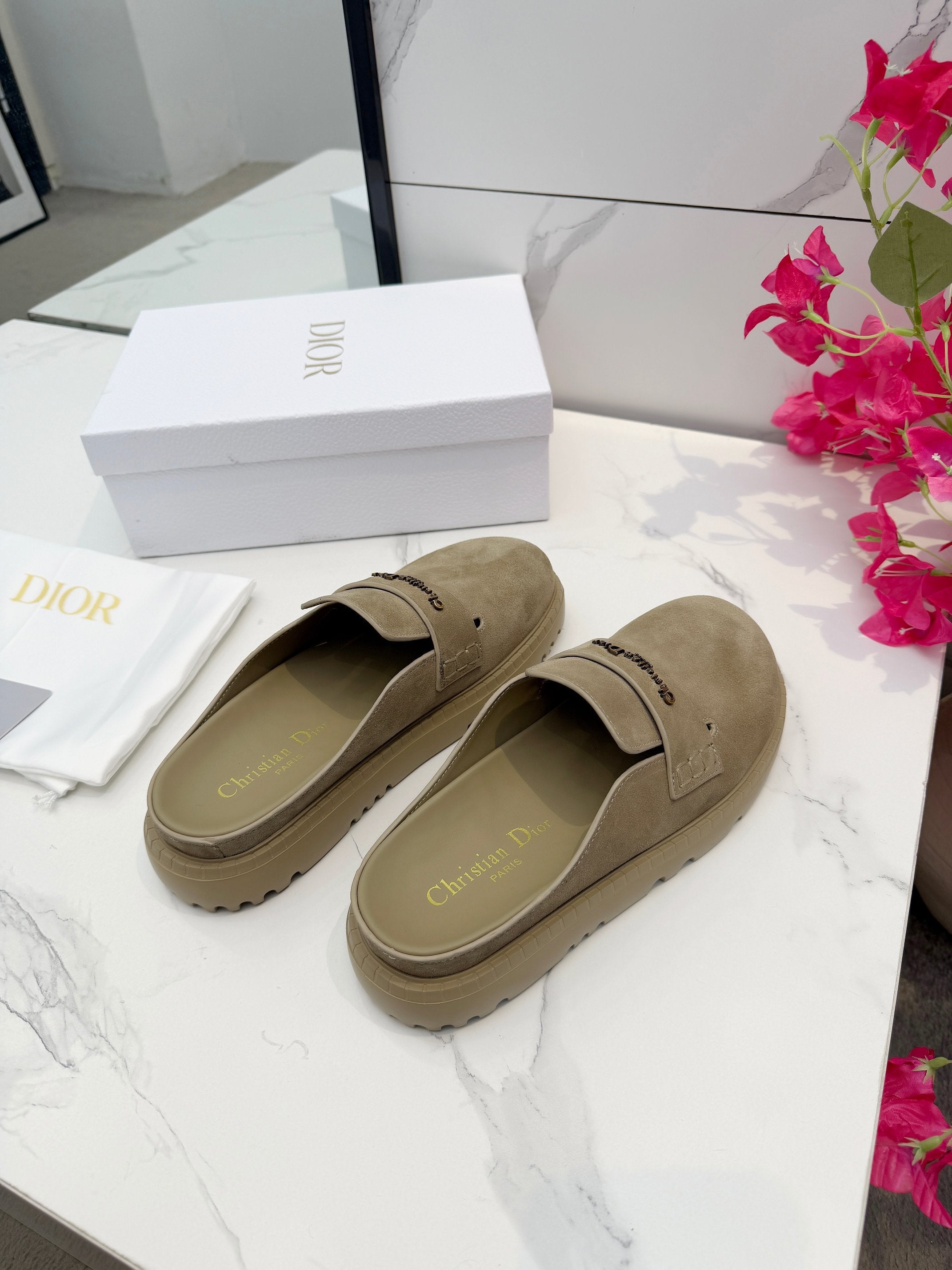 Dior 2026 Boy Mule Suede 965389